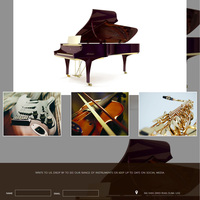 Piano/music store site.