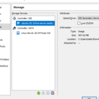 Oracle VM Box config 2