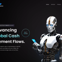 finance landing page