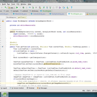 Custom Adapter Udacity lesson