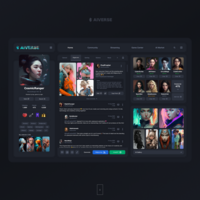 Aiverse / Social platform