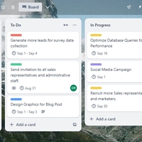 Project management with Trello
