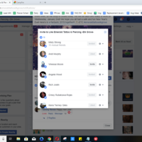 Sending Facebook invites