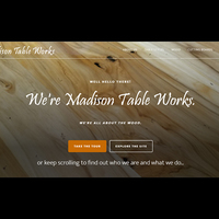 Initial view - Madison Table Works website