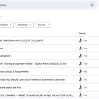 Google_Drive Portfolio