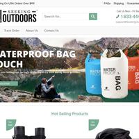 https://seekingoutdoors.com/ Shopify Web Design