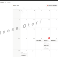 Project Management using Notion 
