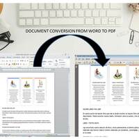 DOCUMENT CONVERSION FROM WORD TO PDF