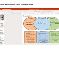 Presentations - sample Food Safety training