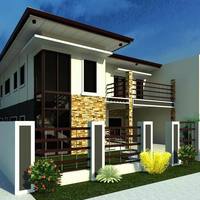 First exterior design for one client 