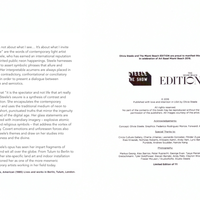 Artist's Monograph for Olivia Steele