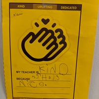 Shout out from a former student