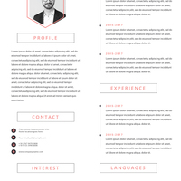 Resume Design