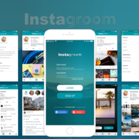 Social media mobile app