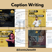 Caption Writing (Finance Industry)