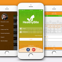 iPhone app UI