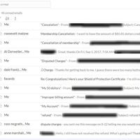 Zoho mail email handling