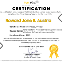 Practical Training in Bookkeeping with Xero