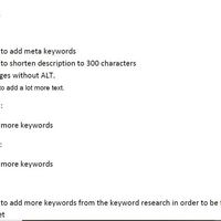 SEO (Search Engine Optimization) \Assessment 