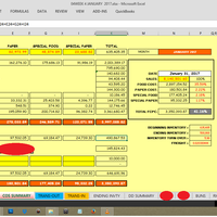 Cost of Sales Monitoring
