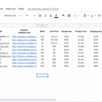 Product Sourcing for a Travel and Guide client
