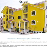 Small hotel main page - Desktop