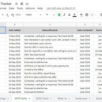 Organized Data Entry/Data Encoding using Google Sheets
