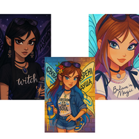 Cartoon character designs 