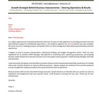 Cover Letter 1