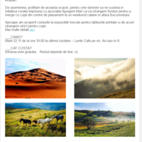 Newsletter content ; set-up