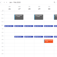 Calendar Management