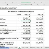 Statement of Comprehensive Income