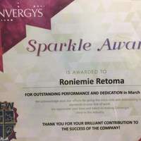 Top Excellence Award in Customer Service Q1 year l 2018