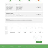 Greenmarbles Checkout Flow - Summary