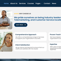 Telemarketing Website with LMS
