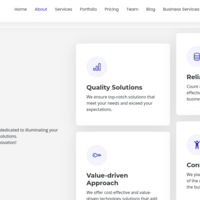 Fully responsive website sample