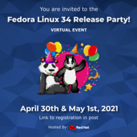 Fedora Linux Release Poster 