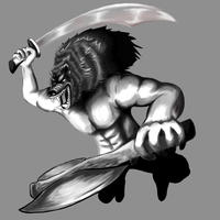 Wolf Viking - Character Design for a client.