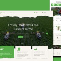 Agriculture Farming Web Design - Akinmoju Bamidele