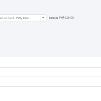 QBO - Petty Cash Payment