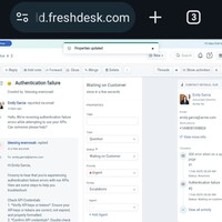 SOLVING TICKETS O FRESHDESK