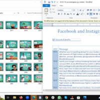 Social media content creation