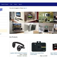 Online Store using PHP & Bootstrap