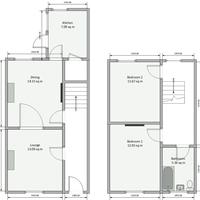 Sample Floorplan Created via MS Visio