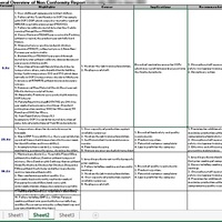 Incident Report in Excel Sheets
