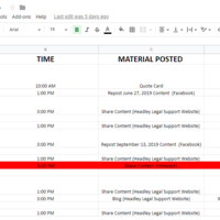 Schedule map for posting on social media