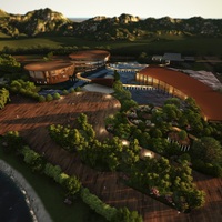 Large Development visualization ( Resort)