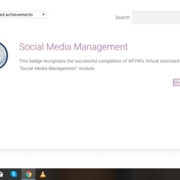 Badges earned every after training assessment