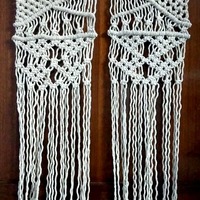 yarn craft sample for the final garment