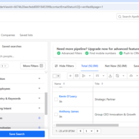 Lead generation on Apollo